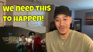 Reacting to BTS V and Jackie Chan [upl. by Karena]