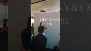 Sarah Lahbati at the Grand Opening of Tiffany amp Co at Nustar Cebu [upl. by Uttasta]