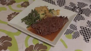 Kochen mit Traudl  Zwiebelrostbraten  Variante 2 [upl. by Ailb344]