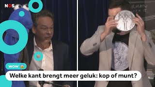 Prijzen voor onderzoek naar dronken wormen en muntje opgooien [upl. by Anatak]