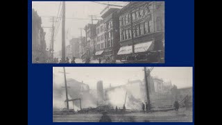 Pottsville PA Fire  quotGreat Fire of 1914quot  December 17 1914  Converted PowerPoint [upl. by Murial658]