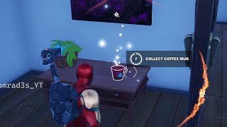 Collect Find the Stark Industries coffee mug and donate it to the the Stark Fan Club Fortnite [upl. by Aiselad]