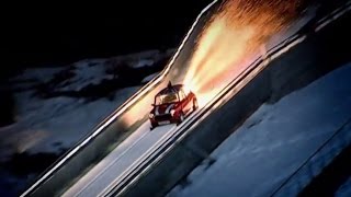 Mini Ski Jump  Top Gear Winter Olympics  Part 2 [upl. by Yelsna]