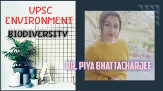 UPSC ENVIRONMENT BIODIVERSITY [upl. by Einnaffit371]