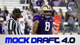 My 2024 Indianapolis Colts Mock Draft 40 [upl. by Hermon]