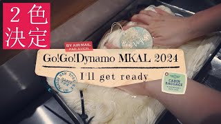 悩みに悩んで2色の毛糸＋モヘア決めたよ！🌺 Go Go Dynamo MKAL 2024 ｜フクロウのかまど [upl. by Aggappera]