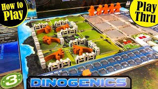 Dinogenics How to playReview  All Around The Board [upl. by Earazed965]