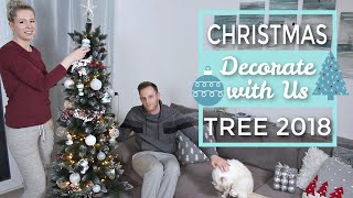 WEIHNACHTSBAUM SCHMÜCKEN 🎄 WEIHNACHTEN 2018 I DEKORIER MIT UNS [upl. by Sansen201]