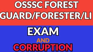 OSSSC FORESTERLI FOREST GUARD EXAM [upl. by Shuma707]