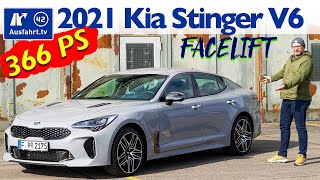 2021 Kia Stinger 33 TGDI V6 GT AWD AT8 FACELIFT  Kaufberatung Test deutsch Review Fahrbericht [upl. by Vinia190]