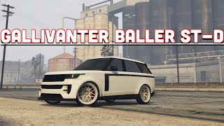 GALLIVANTER BALLER STD review  GTA Online Chop Shop DLC [upl. by Furgeson]