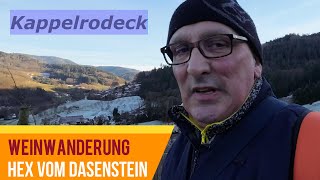 WANDERLEBEN  Kappelrodeck Weinwanderung quotHex von Dasensteinquot [upl. by Luht]