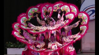 Korean traditional dance Buchaechum 부채춤 [upl. by Marinna842]