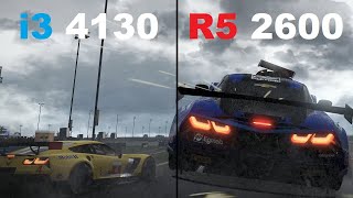 RYZEN 5 2600 vs i3 4130 gaming test [upl. by Aneeras]