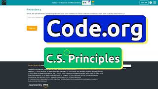 Codeorg Lesson 43 Routers and Redundancy  Tutorial with Answers  Unit 2 CS Principles [upl. by Bamford253]