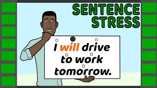 Sentence Stress  English Pronunciation [upl. by Ramak]