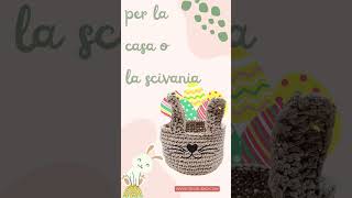 Cestino Pasqua 🐰 DIY  Tessiland shorts [upl. by Enovahs]