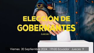 ELECCION DE GOBERNANTES  JUECES 9 [upl. by Quince430]