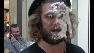 PIEING STRANGERS IN THE FACE PRANK [upl. by Free907]