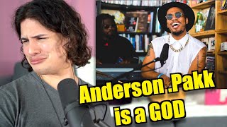 Vocal Coach Reacts to Anderson Paaks Tiny Desk Live Performance [upl. by Leonore]