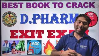 Best book for D Pharma Exit Examination  Exit Exam Book  MCQ book for Exit Exam exitexam [upl. by Rosanne]