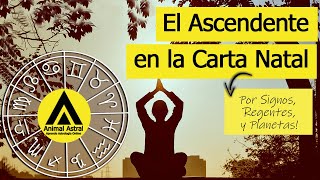 El Ascendente en la carta Natal [upl. by Hovey]