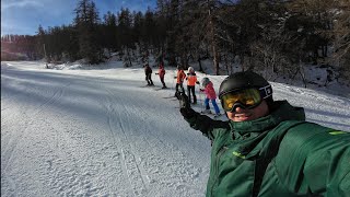 Let the fun continue  day 5 of exploring the Serre Chevalier ski resort [upl. by Ayikahs462]