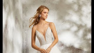 Mori Lee 8286 Leandra Wedding Dress [upl. by Ralli]