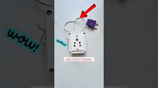 1 socket board wiring [upl. by Jimmie]