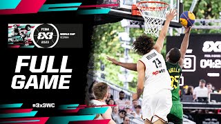 Germany 🇩🇪 vs Brazil 🇧🇷  Men  Full Game  FIBA 3x3 World Cup 2023  3x3 Basketball [upl. by Alon]