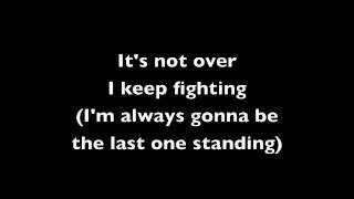 Last One Standing  Simple Plan Lyrics [upl. by Refannej]