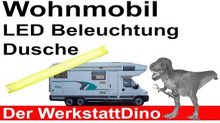 Wohnmobil LED Innenraumbeleuchtung für die Dusche Niesmann [upl. by Anurag]