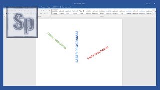 Word  Escribir texto vertical en Word Tutorial en español HD [upl. by Upton632]