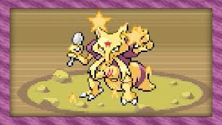 Live Shiny Kadabra After 11852 Random Encounters Pokémon FireRed [upl. by Dearden]