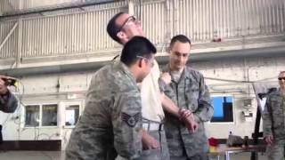 Airman gets tased [upl. by Airotal]