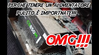 Pulire un alimentatore è importante Test Corsair CS850M di 6 anni [upl. by Niamart]