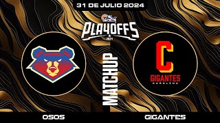 Osos de Manatí vs Gigantes de Carolina  Juego 1 Semifinal  BSN2024 [upl. by Enirual]