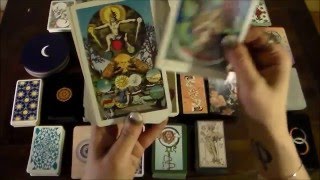 My Tarot Collection 80 decks Part 1 [upl. by Tillinger]