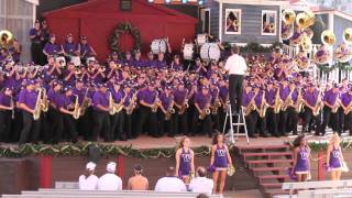 2011 UW Drumline  Husky Marching Band 1229 Alamo Bowl 2 of 3  Six Flags Performance Highlights [upl. by Braasch]