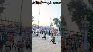 Attari Wagha Border Gate Closing  Wagah ceremony Pakistan Border ceremony attari wagahborder [upl. by Asaert621]