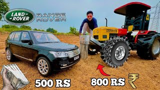 Rc HMT Tractor Vs Ranger Rover Vs Rc Bike On New Track [upl. by Elle]