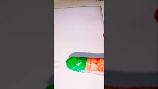 Super easy finger 🤞 painting 🖌️🎨art youtubeshorts [upl. by Larkins708]