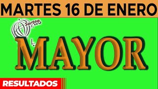 Resultado del sorteo de Mayor del Martes 16 de Enero de del 2024 [upl. by Akim]