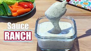 Sauce Ranch maison Dip amp Vinaigrette [upl. by Yelnahs]