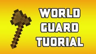 Minecraft WorldGuard Tutorial  Protect Regions Disable PvP and More [upl. by Annavaj957]