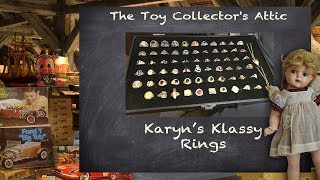 Collecting Class Rings and Kids Rings  Karyns Unusual Hobby [upl. by Anatnahs]