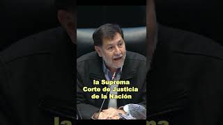 Noroña responde a NormaPiña y a la Suprema Corte de Jusitica de la Nación  ReformaJudicial [upl. by Hansel]