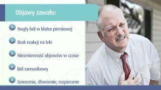 Objawy zawału serca [upl. by Oremo]