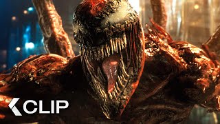 Venom vs Carnage Church Fight Faceoff Scene  VENOM 2 LET THERE BE CARNAGE 2021 [upl. by Rodama]