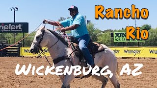 Team Roping Capital of the World  Rancho Rio Arena Wickenburg  Travel Arizona 2020 [upl. by Ynnep680]